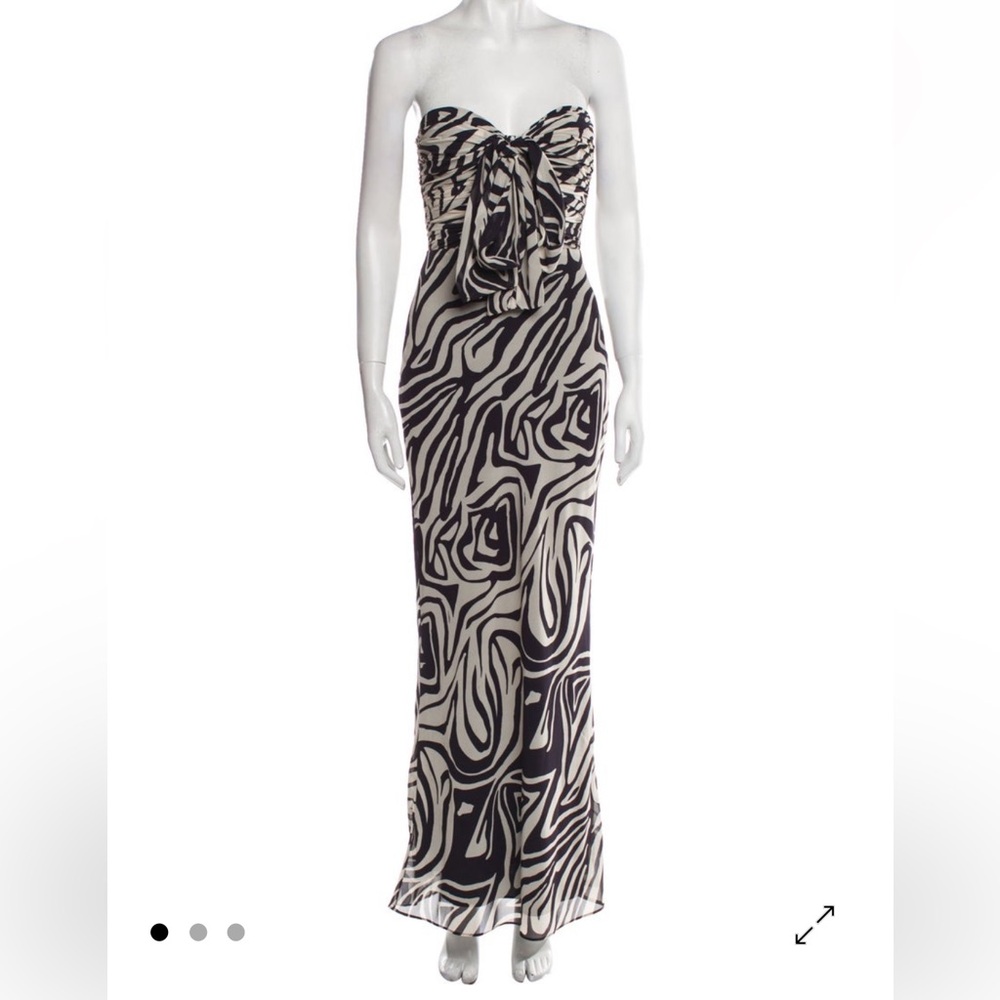 Ronny Kobo patterned midi/maxi dress